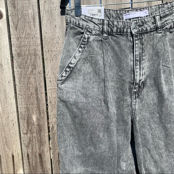 Garage 80s Mom Jeans - Gray SZ 28 - Picture 5 of 6